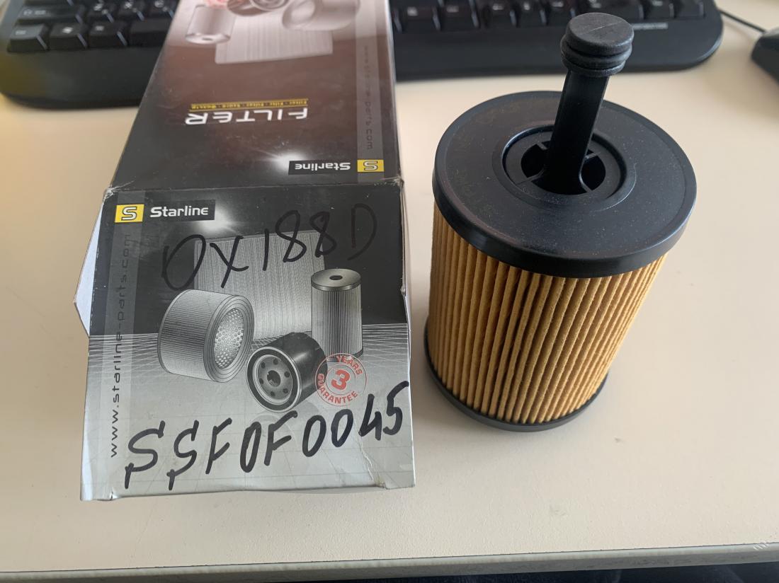 Купити Фильтр масляный до Tesla | OX188D