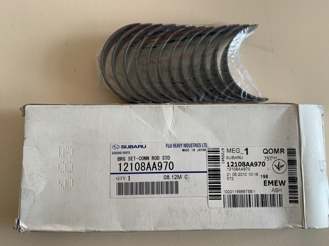 Купити Вкладиші шатунні, комплект Subaru до Tesla | 12108AA970